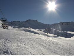 Photo Textures of Background Snowy Mountains