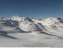 Photo Textures of Background Snowy Mountains