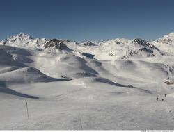 Photo Textures of Background Snowy Mountains