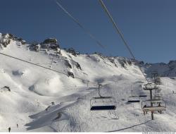 Photo Textures of Background Snowy Mountains