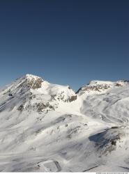 Photo Textures of Background Snowy Mountains