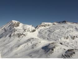 Photo Textures of Background Snowy Mountains