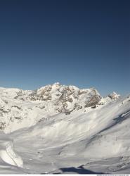 Photo Textures of Background Snowy Mountains