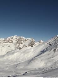 Photo Textures of Background Snowy Mountains