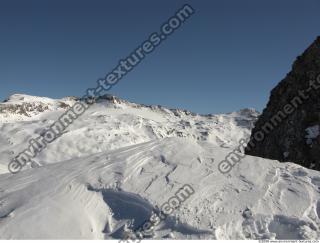 Photo Textures of Background Snowy Mountains