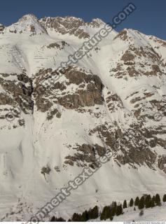 Photo Textures of Background Snowy Mountains