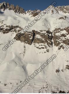 Photo Textures of Background Snowy Mountains