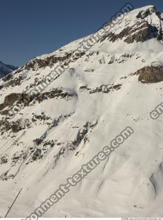 Photo Textures of Background Snowy Mountains