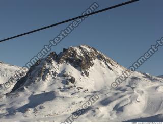 Photo Textures of Background Snowy Mountains