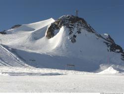 Photo Textures of Background Snowy Mountains