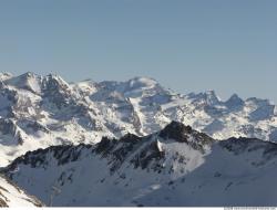 Photo Textures of Background Snowy Mountains