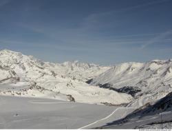 Photo Textures of Background Snowy Mountains