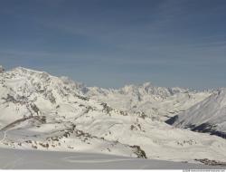 Photo Textures of Background Snowy Mountains