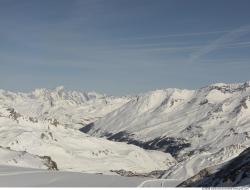 Photo Textures of Background Snowy Mountains