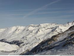 Photo Textures of Background Snowy Mountains