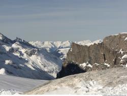 Photo Textures of Background Snowy Mountains