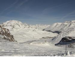 Photo Textures of Background Snowy Mountains