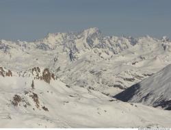 Photo Textures of Background Snowy Mountains