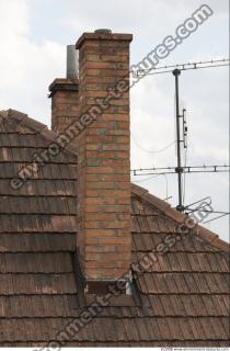 photo texture of brick chimney