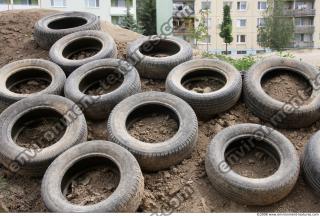 Photo Texture of Tires