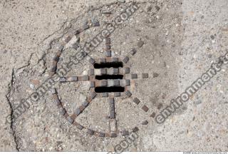 Ground Sewer Grate 0006