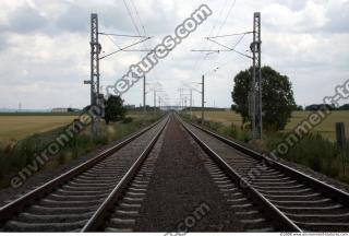 Photo Texture of Background Railways