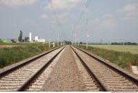 Photo Texture of Background Railways