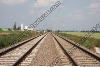 Photo Texture of Background Railways