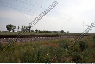 Photo Texture of Background Railways