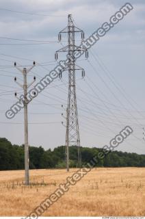 Photo Texture of Power Line