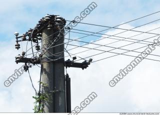 Photo Texture of Power Line