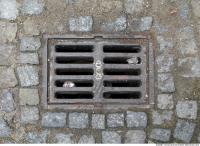 Ground Sewer Grate 0019