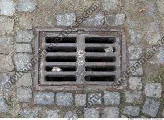 Ground Sewer Grate 0019