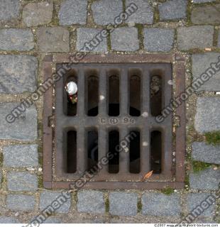 Ground Sewer Grate 0038