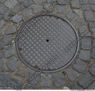 Ground Sewer Grate 0033