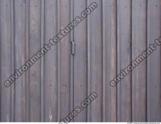 Photo Texture of Metal Corrugated Plates Painted