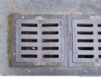 Ground Sewer Grate 0001