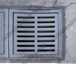 Ground Sewer Grate 0005