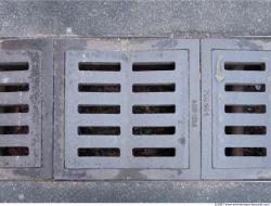 Ground Sewer Grate