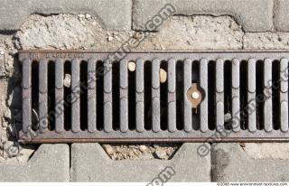 Ground Sewer Grate 0013