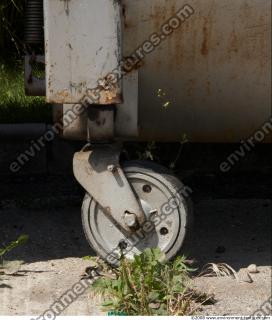 Photo Texture of Container Trash Wheel