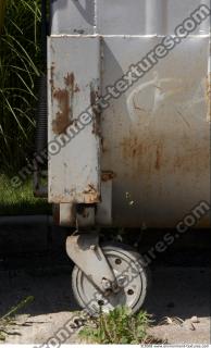 Photo Texture of Container Trash Wheel