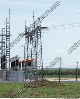 Photo Texture of Power Line