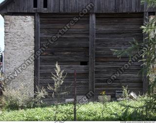 Photo Texture of Building House Wooden