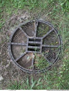 Ground Sewer Grate 0008