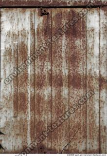 Photo Texture of Metal Corrugated Plates Rusted