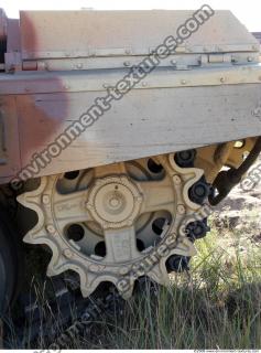 Photo Texture of Tank Wheel