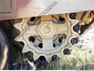 Photo Texture of Tank Wheel