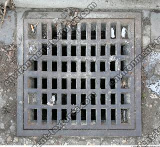 Ground Sewer Grate 0062