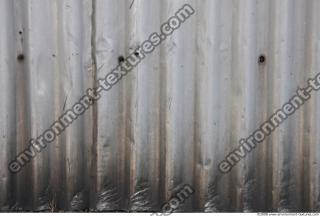 Photo Texture of Metal Corrugated Plates Dirty